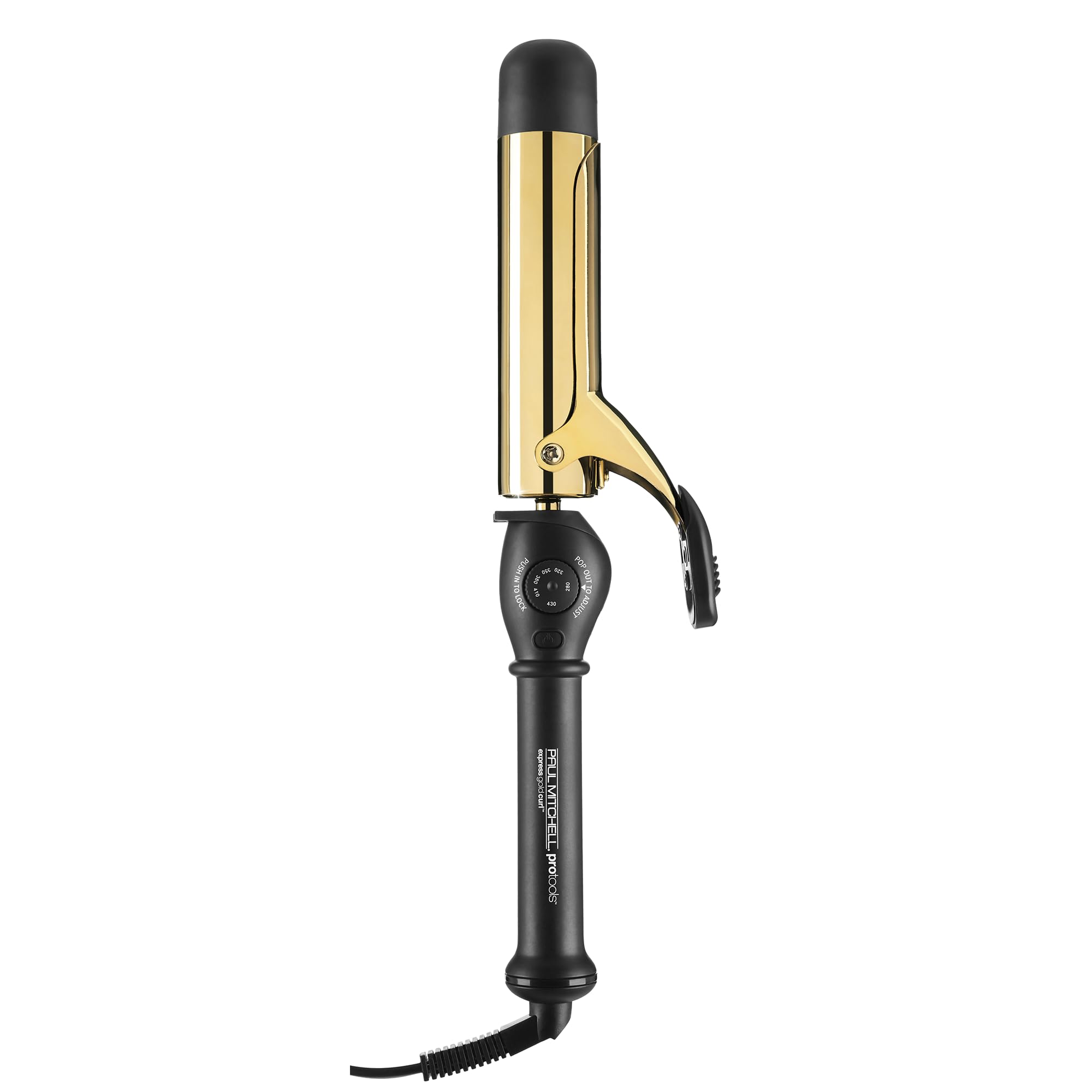 Paul Mitchell Pro Tools Express Gold Curl Titanium Curling Iron, Fast-Heating to Create a Variety of Curls