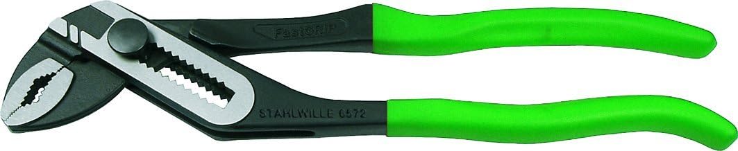 Stahlwille 65726300 6572 Chrome Vanadium FastGRIP Waterpump Plier, 300mm Length, Colour, Size