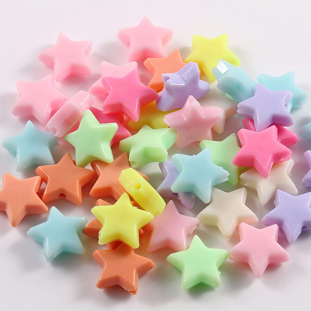 ビーズ大量　21キロ以上 Amazon.co.jp: QZX1 100/200ピースキャンディーカラー五芒星