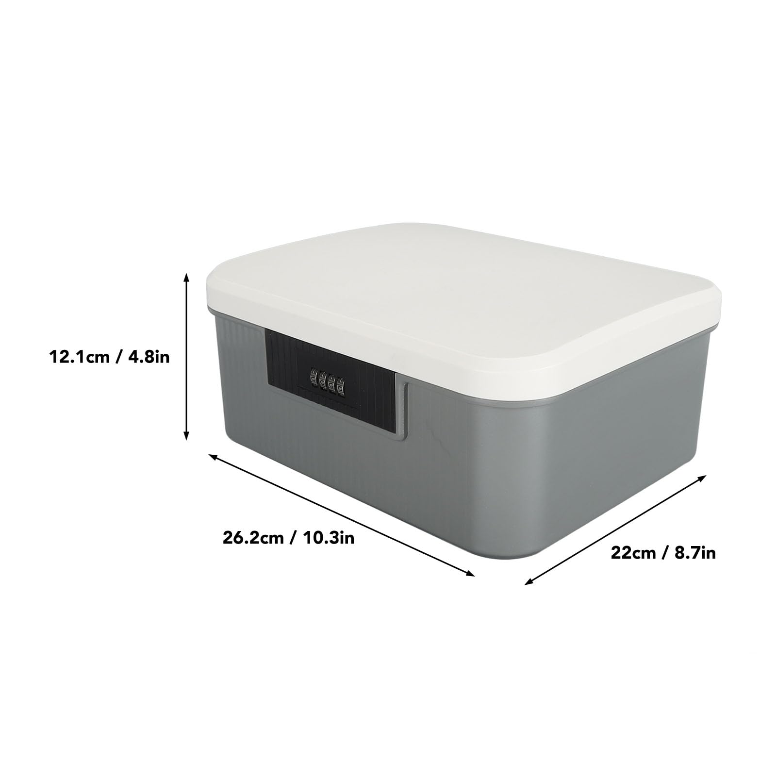 Boîte De Rangement Confidentielle Avec Code à 4 Chiffres