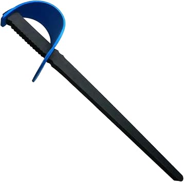 Foam Fencing Sword Training Sword Practice Training Aid for Beginners for Adults, Blue