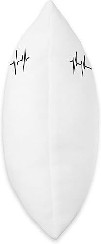 Miniatura 2 de Krähen Raben Vögel Liebhaber Bekleidung Crow Raven Heart Line Odin Viking Fans Hugin and Munin - Almohada de 18 x 18 pulgadas, multicolor