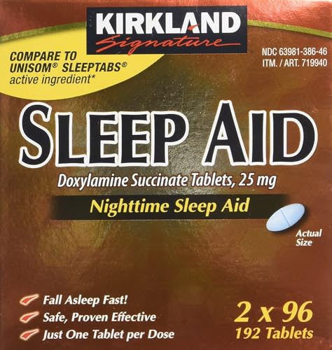 kirkland signature sleep aid 192 tablets