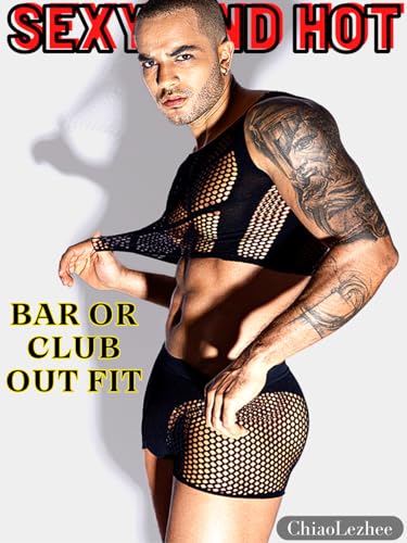 Men's Tank Tops Mens Sexy Sheer Mesh Fishnet Crop Top Shirt Sissy Lingerie Man Underwear for Men Clothes Gay4