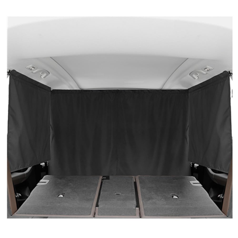 Tenda divisoria per auto, parasole per finestrini laterali, copertura per finestrino dell'auto, staccabile, tenda divisoria per sedile auto, tende da campeggio, protezione della privacy per viaggi