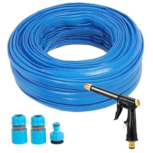 Gartenschlauch 10m, wasserschlauch, gartenschlauch flexibel für Zuhause, Garten, Autos, verschleiß- und reißfest, Auslaufsicher, Einfach zu lagern gartenschlauch 1/2, 3/4 zoll, Sprühschlauch