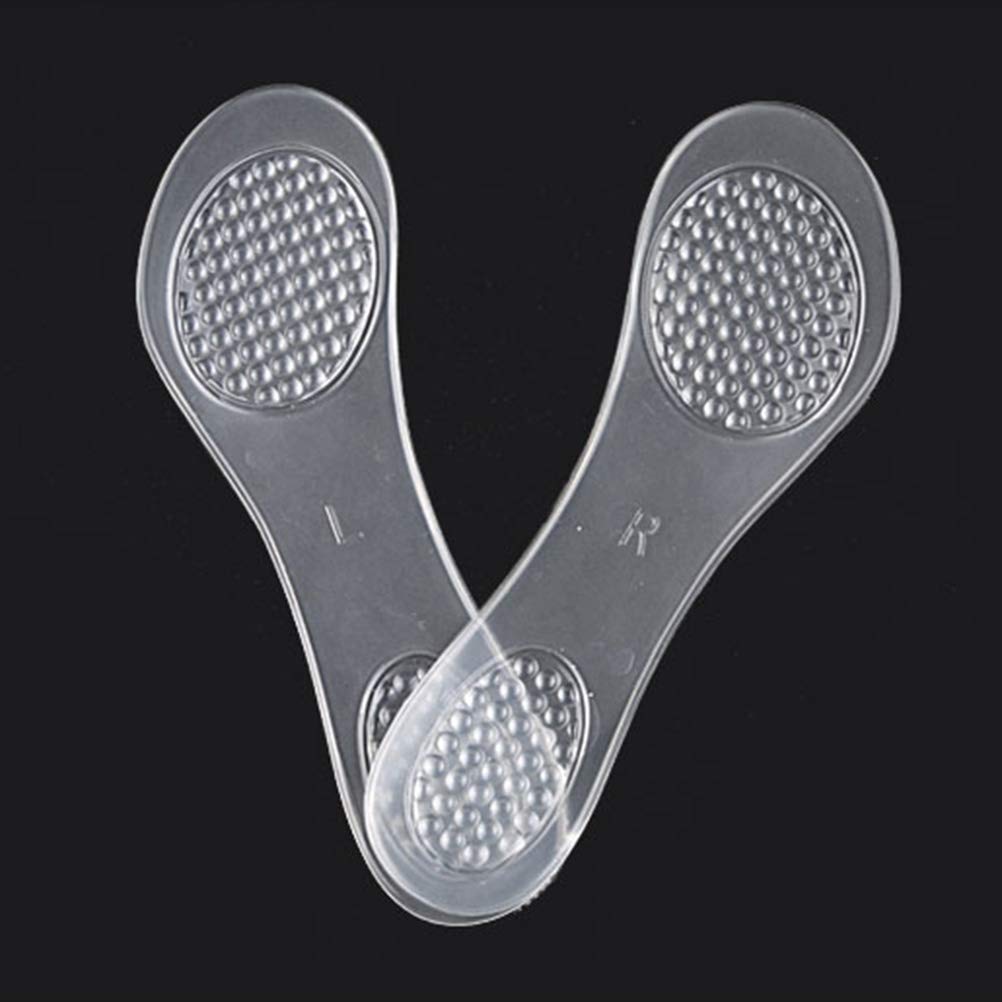 Healifty Transparante gelinlegzolen voor dames, antislip, hielbescherming, voetboogsteun, ademend, zelfklevend, voor hoge hak