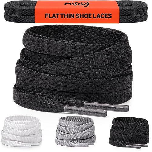 Miscly Flat Thin Shoe Laces