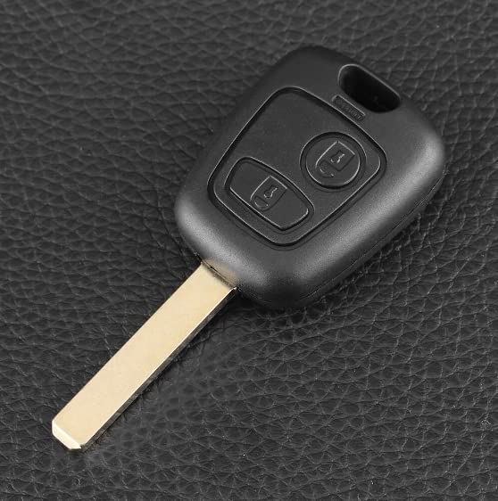 car passion Pilot zdalnego sterowania dla Toyoty Aygo, Citroena C1, C2, C3, C4, C5, Peugeot 107, 207, 307, 206, 306 (433MHz kontrola radiowa, litowa)