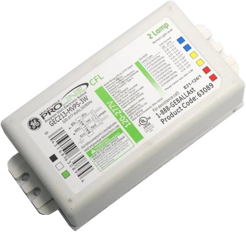 GE 71430 - GEC213-MVPS-3W Compact Fluorescent Ballast