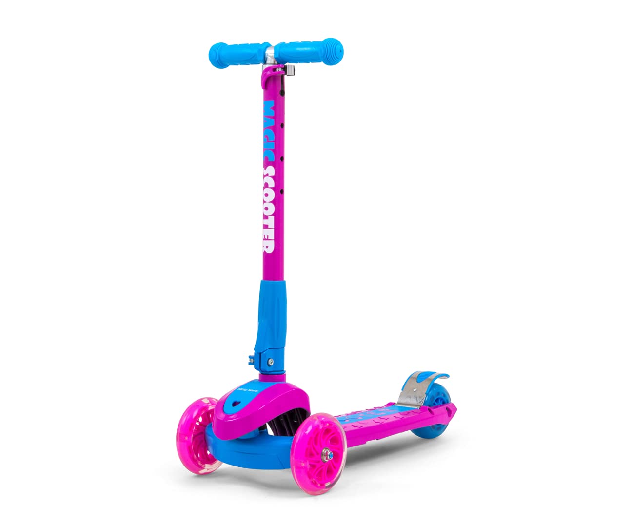 MILLY MALLYMagic Three Wheel Balance Scooter Pink/Blue