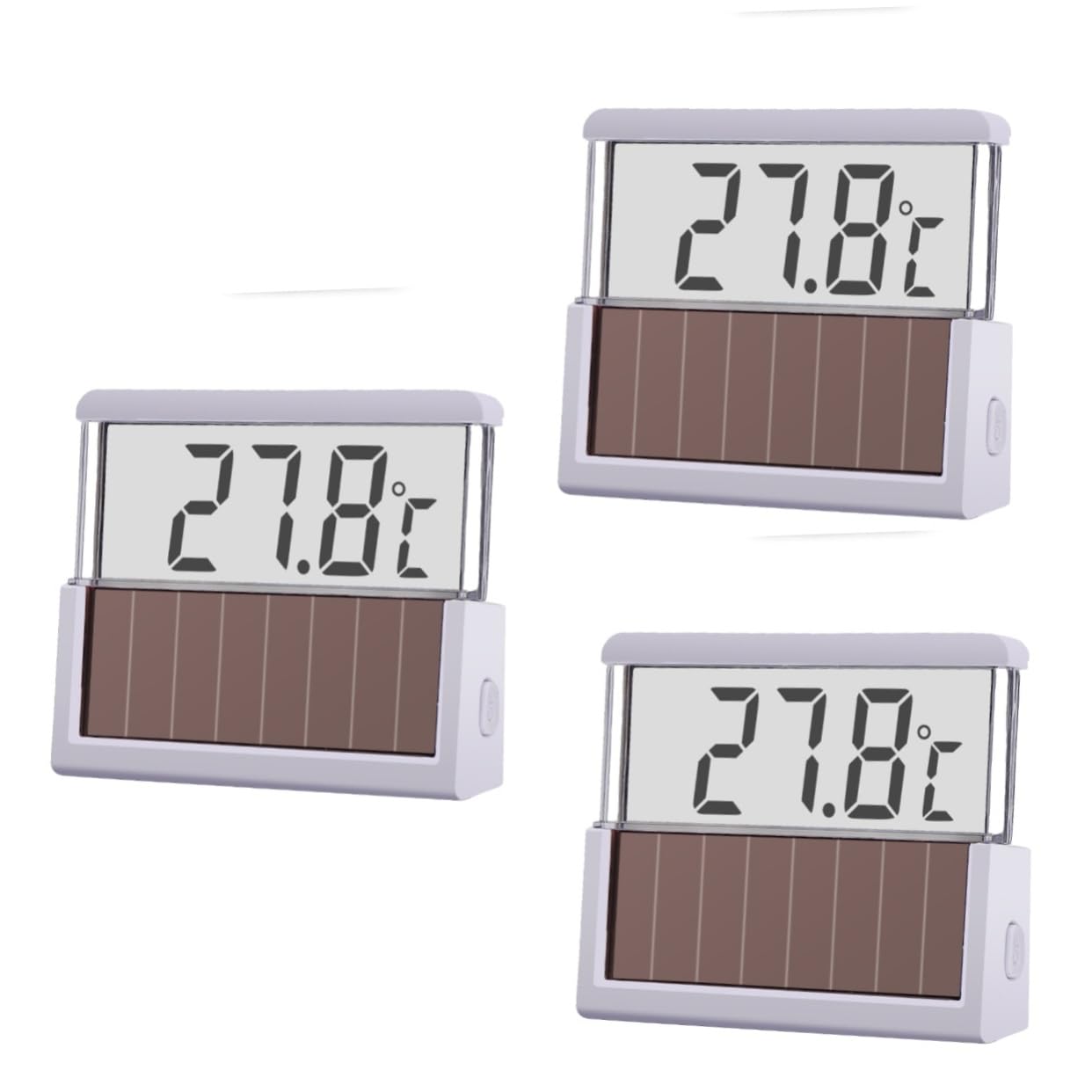 BESPORTBLE 3 Pièces Compteur De Température De l'eau Pêche à L'aquarium Numérique l'eau De L'aquarium l'eau du Réservoir De Poissons Thermomètre pour Aquarium Faire De La Pêche Blanche LED