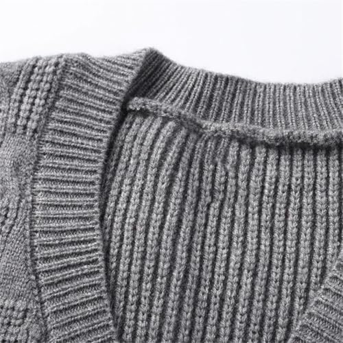 Men Knit Pullover V Neck Argyle Sweater Designer Sleeveless Vest2