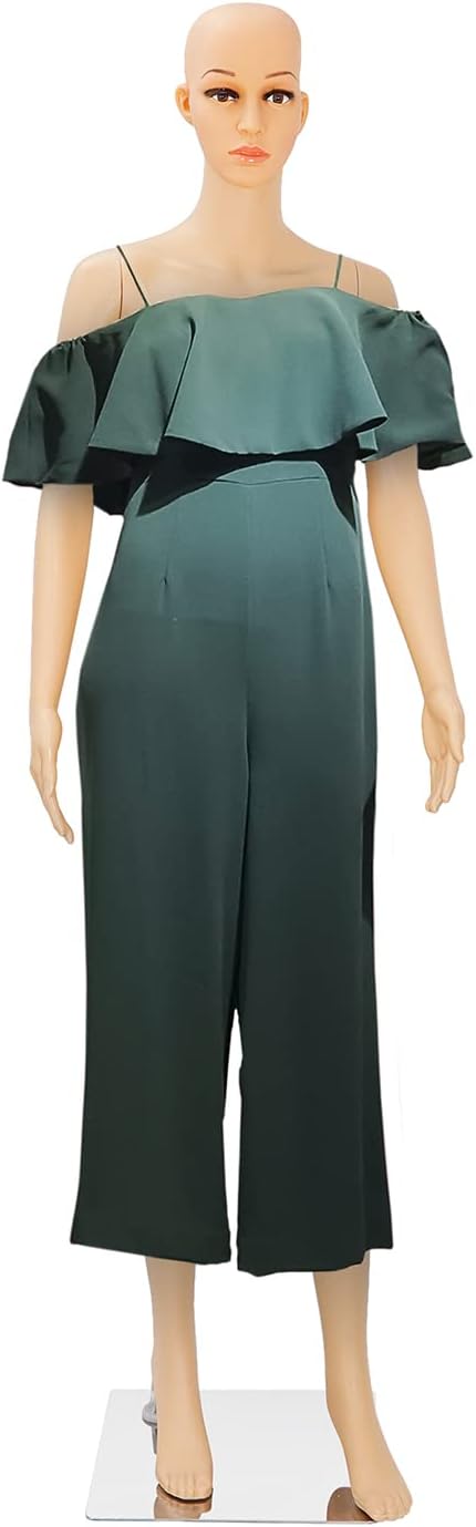 Adjustable Male Mannequin – 73” Full Body Display Form With Removable Head & Limbs, Metal Base, For Clothing & Retail
