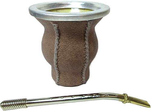 Argentina Mate 9346 - Juego de vasos de té con diseño de calabaza