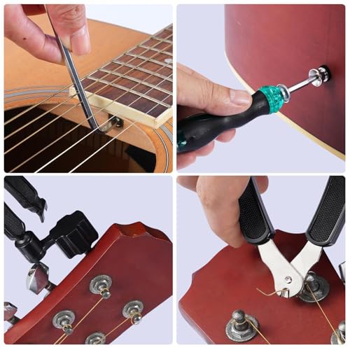 Kit de réglage de guitare pour ajuster et réparer facilement - 6
