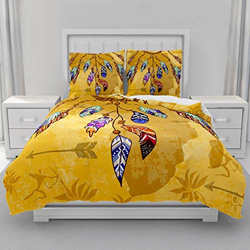 Morbuy Juego de Ropa de Cama 3 Piezas 3D
