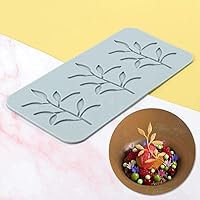 Vista 13 de TUKE Moldes de silicona con hojas 3D, para pastel de flores, fondant, hojas de abeja, moldes de pastelería, impresión de rosas, molde de encaje