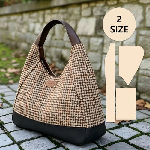 Hobo Bag Sewing Patterns, 1:1 Scale Bag Sewing Patterns, Stylish