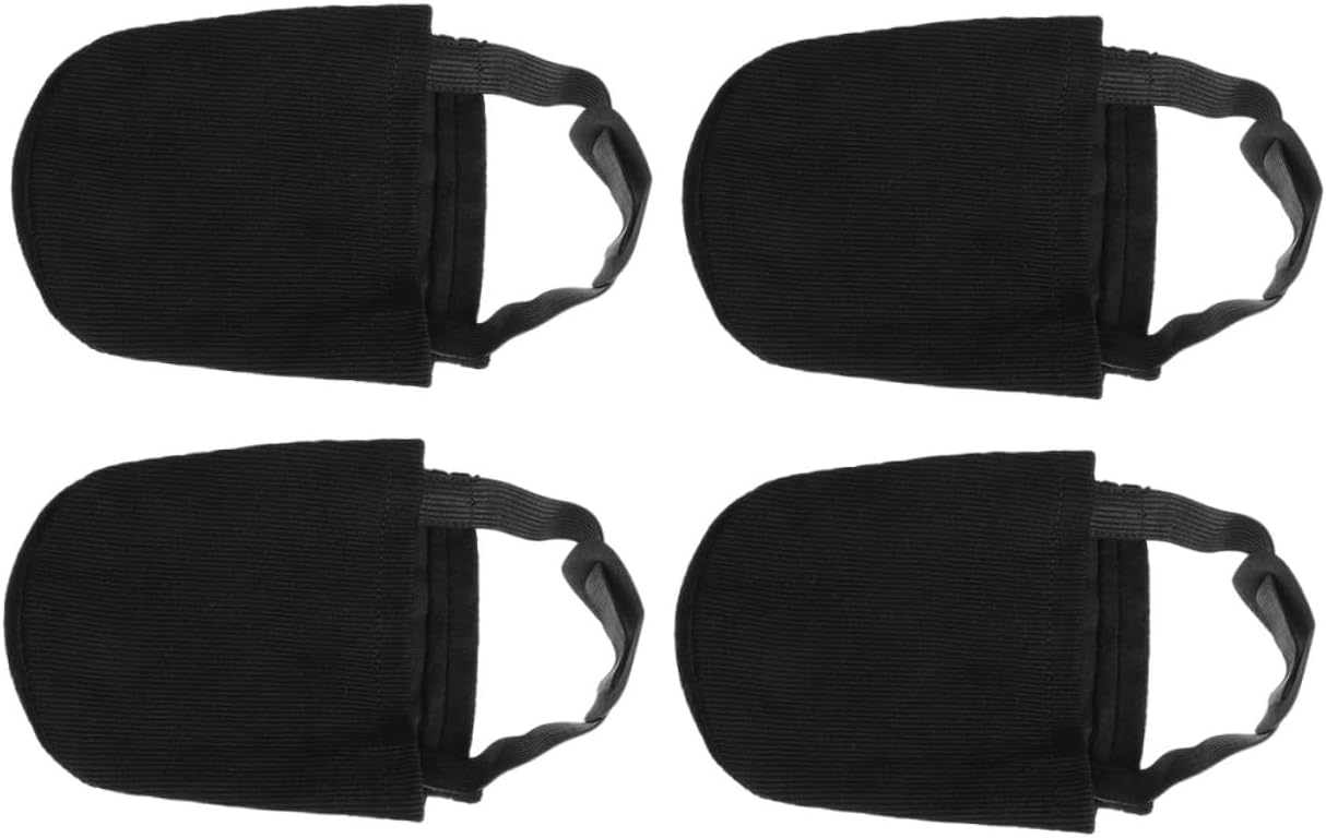 2pairs Bowling Shoe Covers Elastic Band Bowling Accessories for Shoes Mats for Equipment