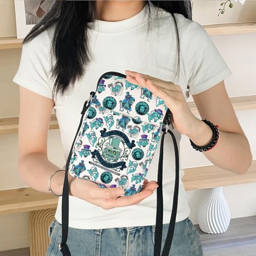 KEYCHIN Haunted Movie Crossbody Bag Hitchhiking Ghosts Gifts Horror Ghost Shoulder Bag Haunted Ghost Movie Merchandise4