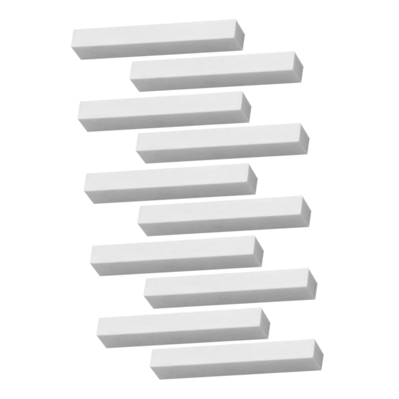 OFFSCH Acoustic Electric Bass Guitar Nut Replacement 10pcs Beef Bone Guitar Nuts Durable for Musicians