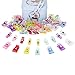 CampTek Pack of 100 Sewing Fabric Clips with Tin Box,Sewing Notions for Sewing Quilting Supplies, Crafting Tools Accessories,Paper Work,Assorted Colors(80 Small+20 Middle Plastic Clips)