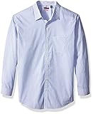 Van Heusen Men's Big and Tall Traveler Non Iron Long Sleeve Shirt, New Crisp Blue, X-Large Tall