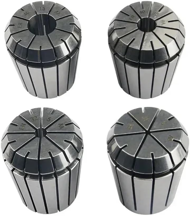 ER40 Spring Collet Set 4mm to 26mm - High Precision 0.015mm Chuck Clamp Made of 65Mn Steel, HRC58 Hardness(21mm)