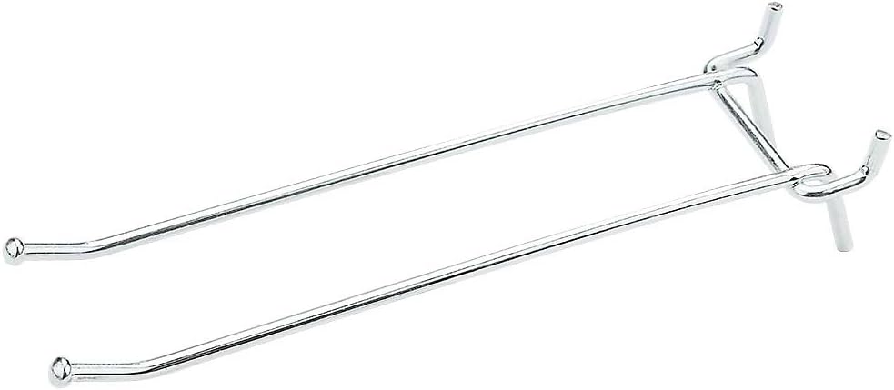 National Hardware N180-038 V2311 Double Hooks in Zinc Plated, 2 Pack