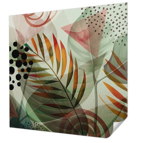 Tapisserie autocollante murale Tulup 250x250 anti-tache pour salon propre