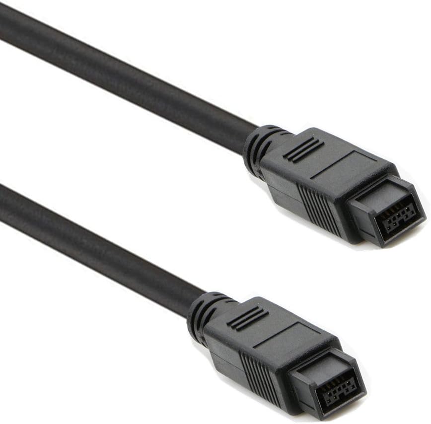 FireWire 800 Cable(6ft) - IEEE 1394b 9 Pin to 9 Pin Male to Male Firewire Cord