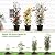 100% Metal Obelisk Garden Trellis 6.6 Ft Tall Plant Support for Climbing Vines, Flowers Stands,Rose Bush Round Trellis for Pots Metal Plant Trellises for Clematis Vine Jasmine Outdoor Indoor,2 Pack
