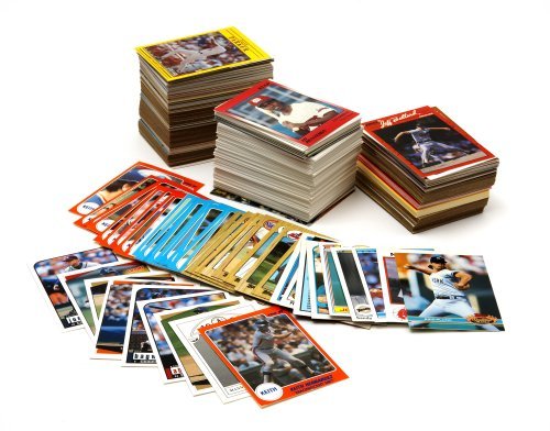 Old vintage baseball card collector box with over 500 cards 1950'…