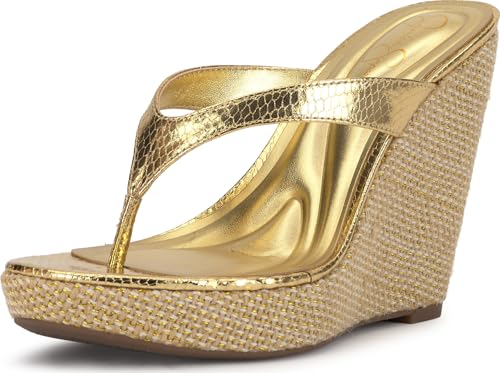 Jessica Simpson Jyseta sandale cale pour femme chaussure été compensée élégante