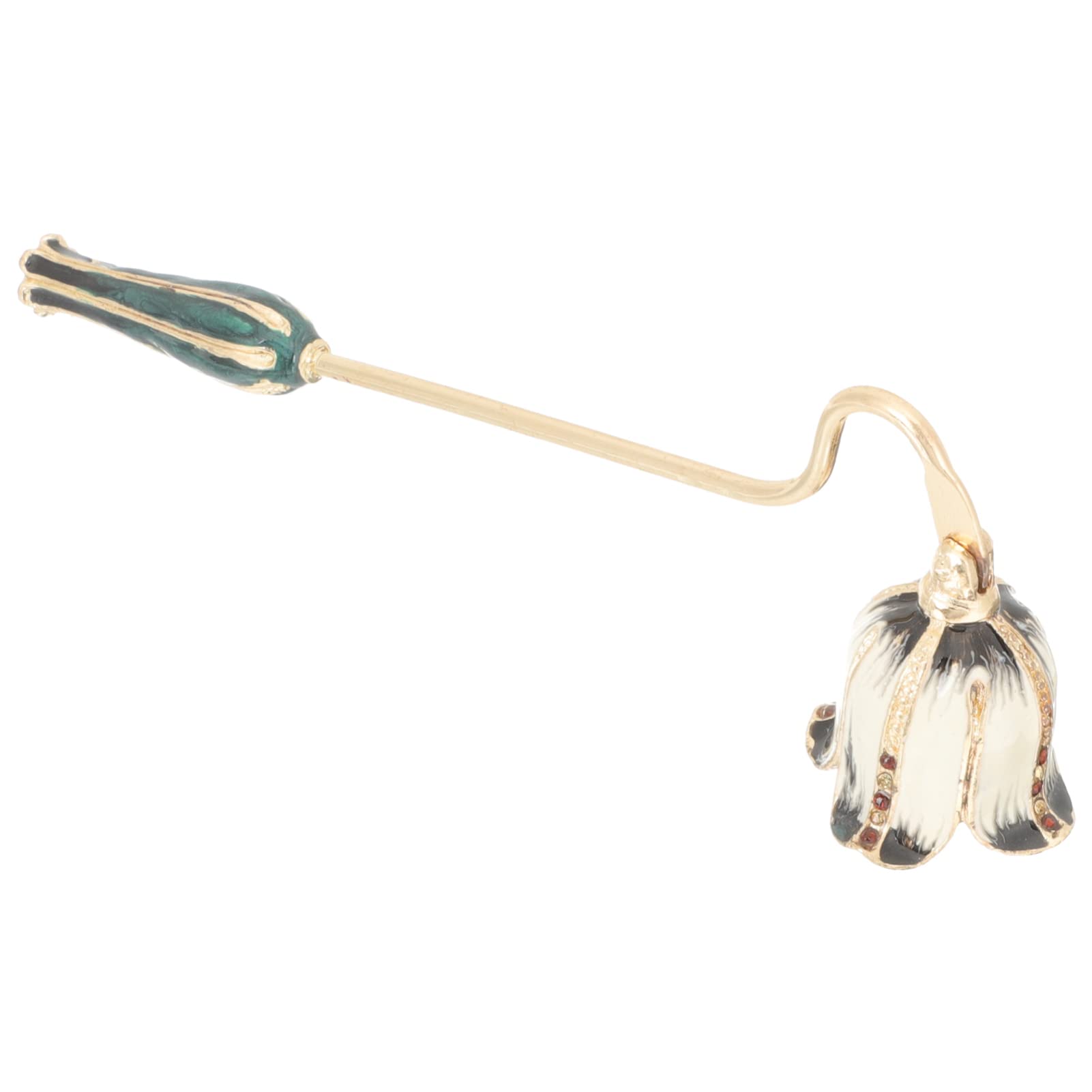 HOODANCOS Candle Snuffer Tool with Long Handle Elegant Candle Extinguisher for Scented and Aromatherapy Candles Decorative Candle Accessory for Home Present for Christmas