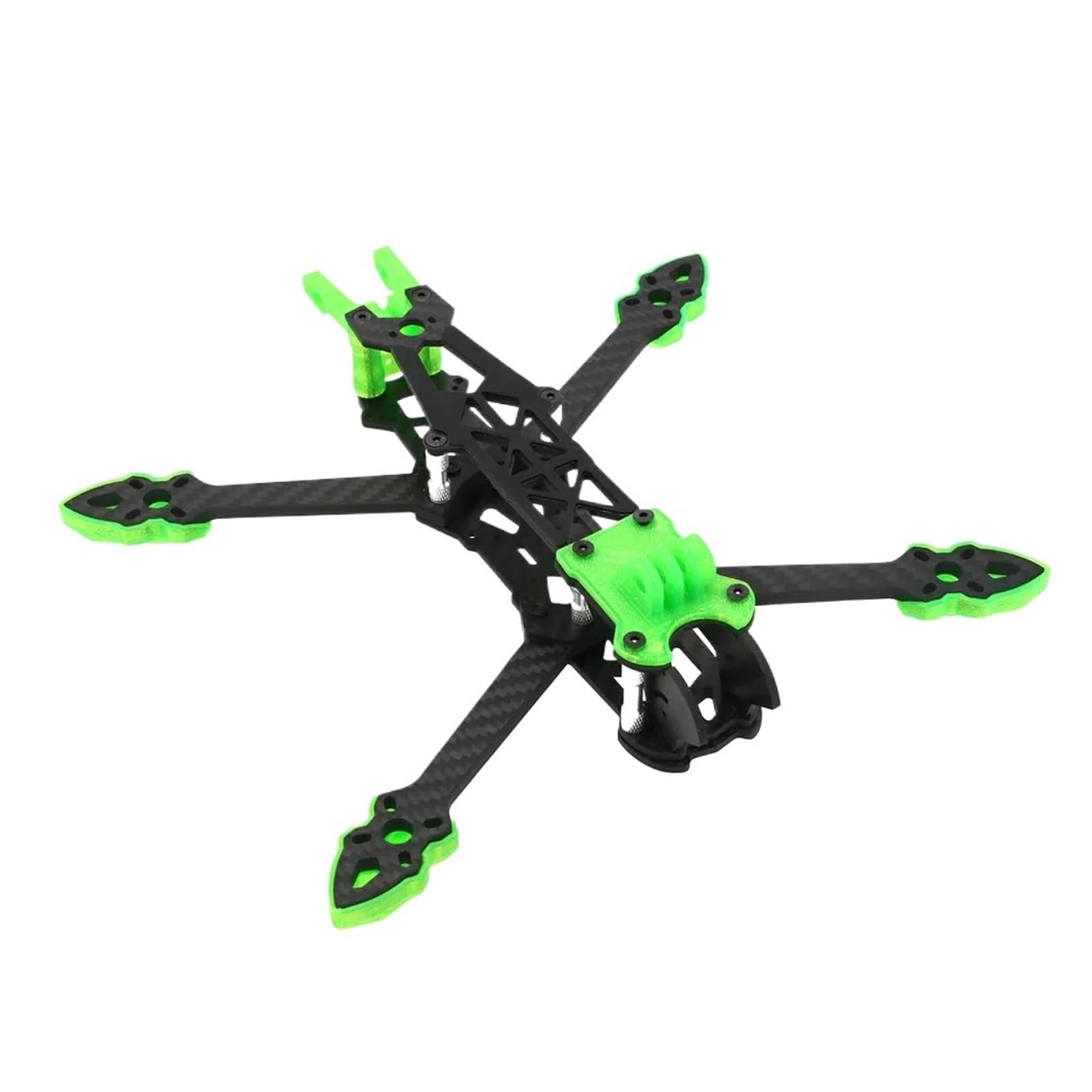 Kit Telaio Da 5 Pollici 240mm Braccio Da 5mm In Fibra Di Carbonio 3K For FPV Racing Drone RC Quadcopter Freestyle Fai Da Te Con Parti Di Stampa(Frame with print)