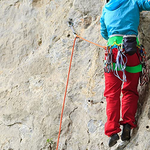 Generic Cordón de Supervivencia Duro de 30 M, Cuerda de Trepadora, para Escalada de Montaña de Roca (Orange)