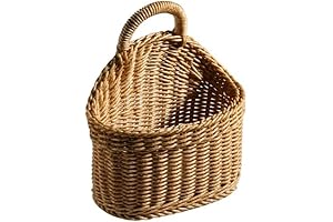 Artificial Hanging Flowers with Basket