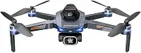 Drone GT8 com Câmera HD 4K, Controle Remoto Tela LCD Integrada, Transmissão em Tempo Real, Estabilização de Voo e Bateria Recarregável