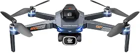 Drone GT8 com Câmera HD 4K, Controle Remoto Tela LCD Integrada, Transmissão em Tempo Real, Estabilização de Voo e Bateria Recarregável