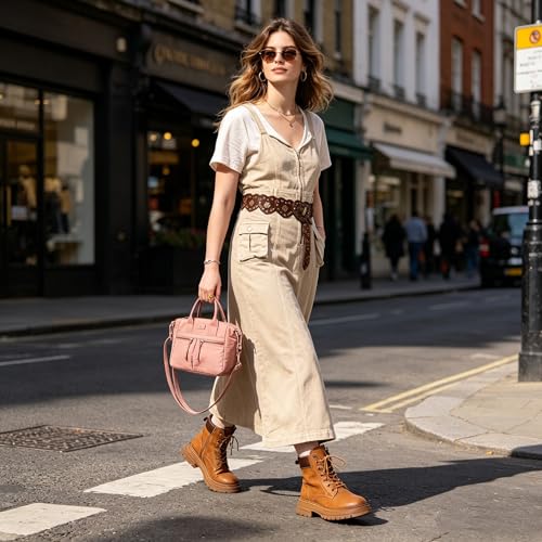 Image of Lee Small Crossbody Bag for Women Nylon Tote Bag with Multiple Pockets