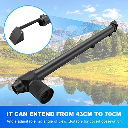 caapmony Einstellbare 5 Fache 20 Fache Periskop VergrößErung für Pool- und Strand Tauch GäNge Totwinkel Beobachtung Jagd Monokular Teleskop