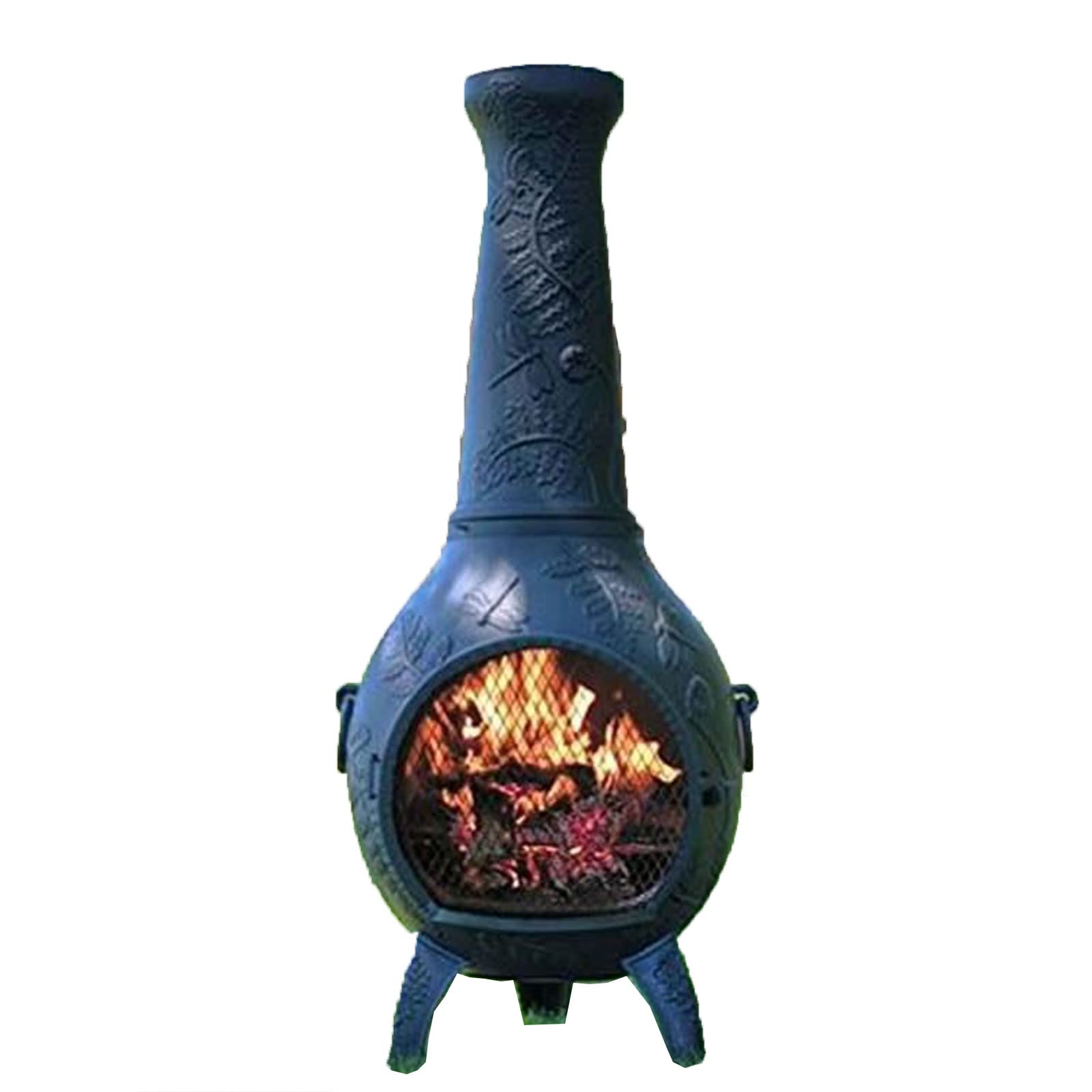 Outdoor Cast Iron Heating Stove Cast Iron Fireplace Real Fire Wood Burning  Garden Vertical Grill Wood-Fired Stove,Style F : Amazon.ca: Home