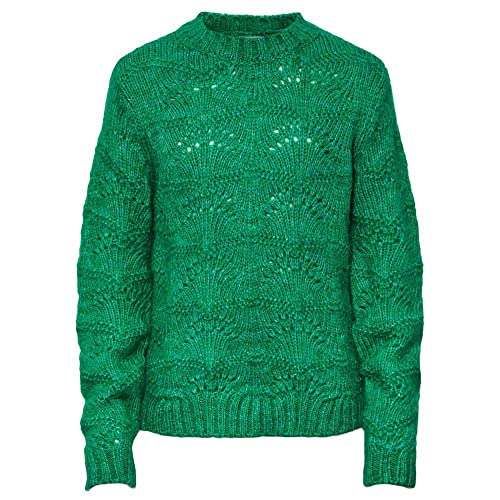 Pieces Mädchen Lpbibbi O-Neck Knit Tw Noos Bc Pullover, Parakeet, 134-140 EU Cover