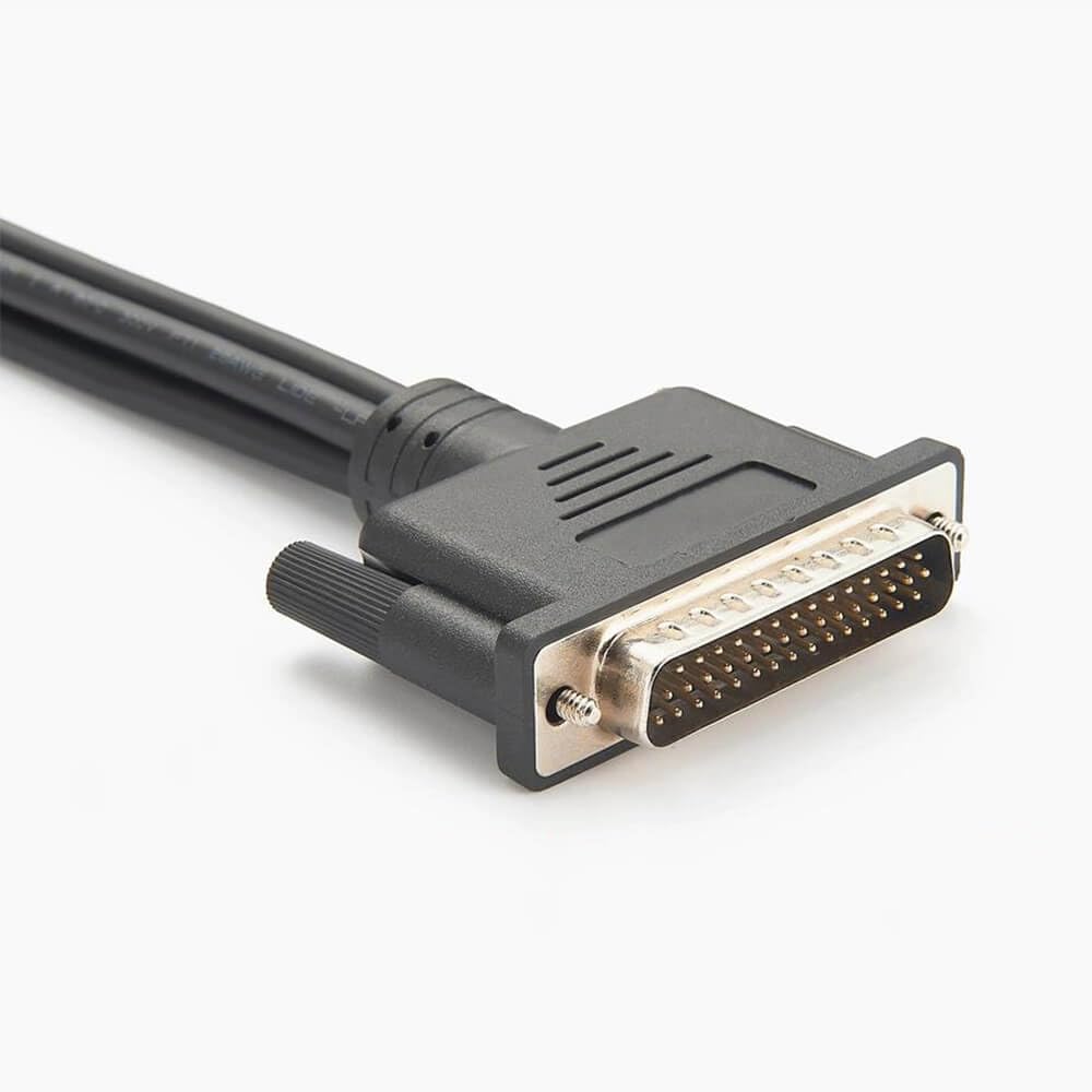 Elecbee DB44 mâle vers 4 X DB9 câble port COM mâle 0,5 m