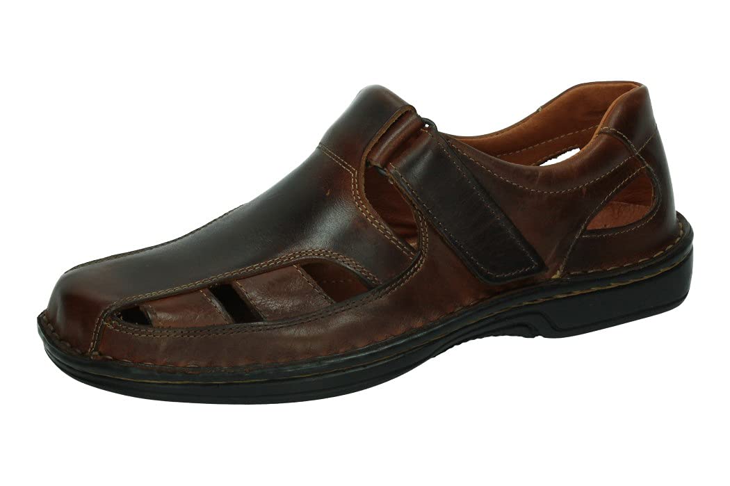 48 HORAS 417101/12 SANDALIAS DE PIEL HOMBRE SANDALIAS