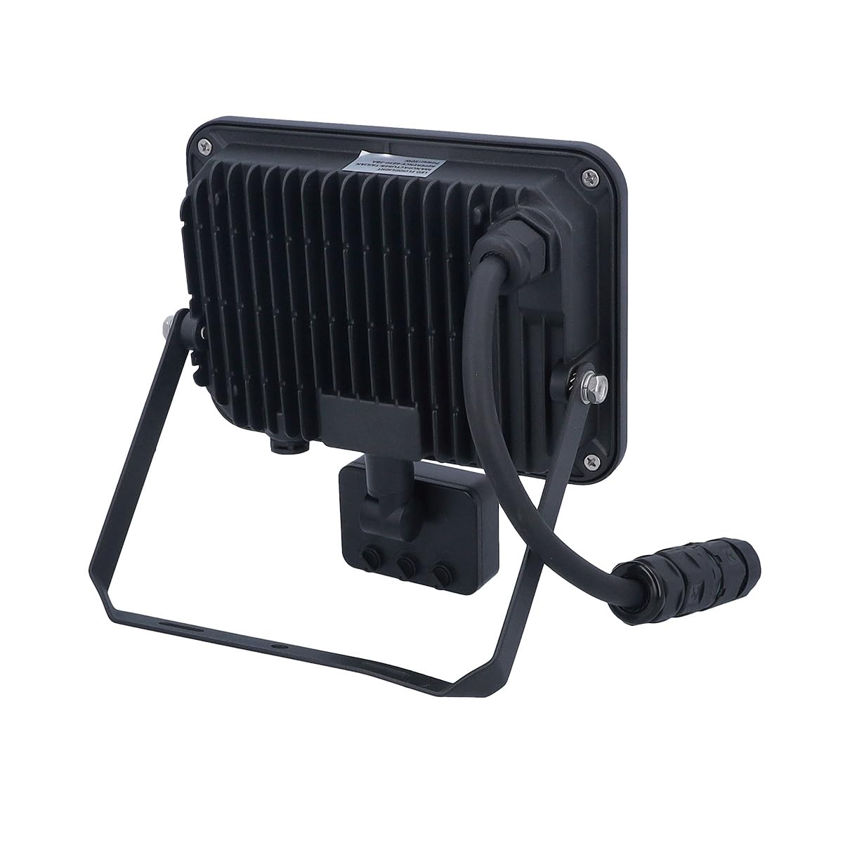 as - Schwabe Optiline LED Strahler mit Bewegungsmelder 50W 6000 Lumen - 4000K - über 40.000 h Lebensdauer - Abstrahlwinkel: 120° - 15 cm Leitung mit Schnellanschlussadapter - Außenleuchte IP44, 46671