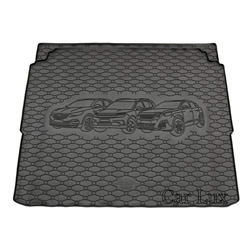 Car Lux AR05963 - Alfombra Protector Cubre Maletero de Goma para el Peugeot 3008 II Desde 2016 Cover