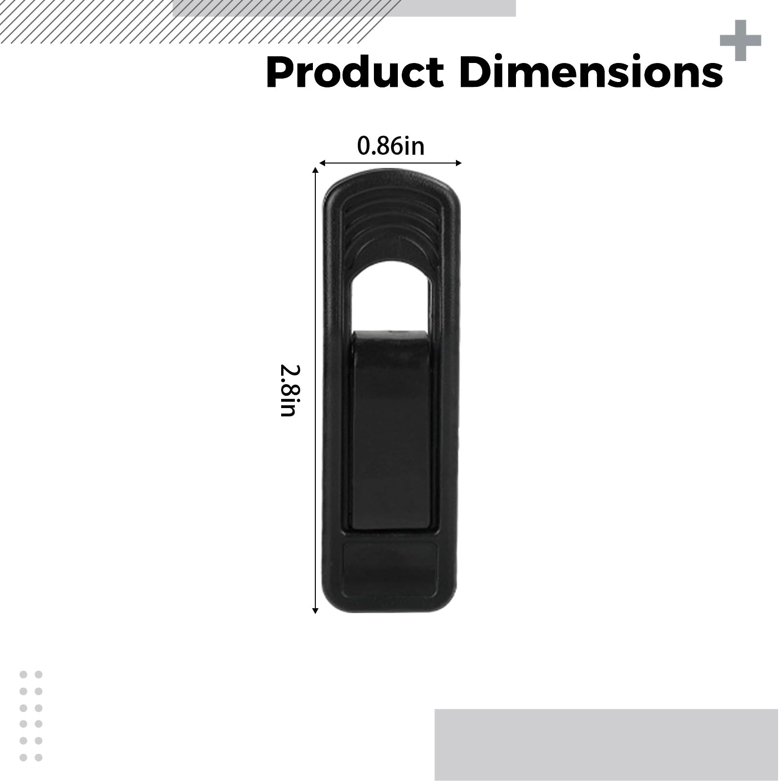40 STK. Kunststoff-Aufhängeclips, 7,1 cm Fingerclips mit Klemmgriff, vielseitig zum Ordnen von Fotos, Kleidung, Socken und Handtüchern, zum Aufhängen, Sortieren und Präsentieren